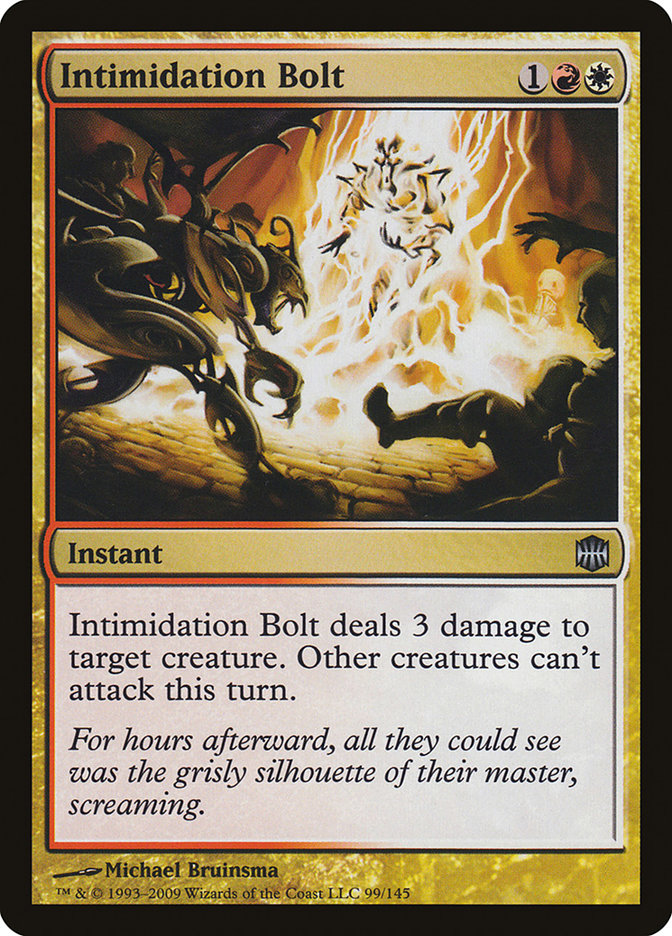 Intimidation Bolt [Alara Reborn] | Game Haven TX