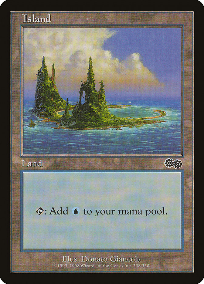 Island [Urza's Saga] | Game Haven TX