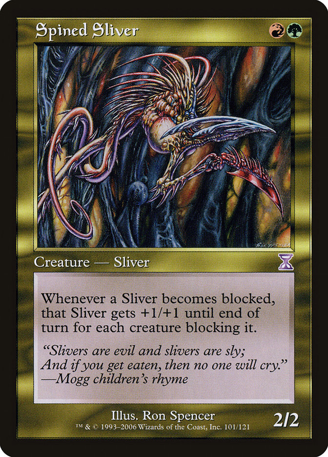Spined Sliver [Time Spiral Timeshifted] | Game Haven TX