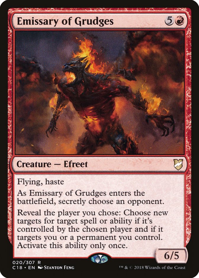 Emissary of Grudges [Commander 2018] | Game Haven TX