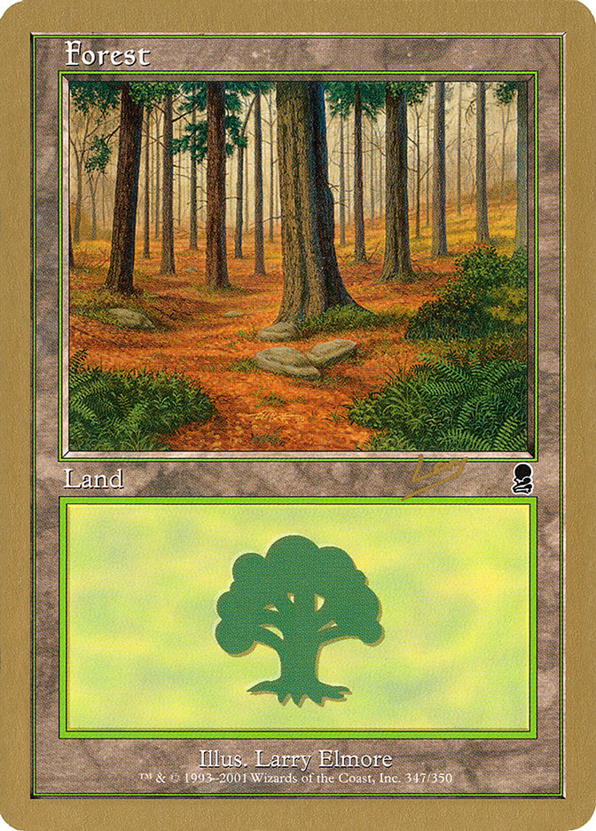 Forest (rl347) (Raphael Levy) [World Championship Decks 2002] | Game Haven TX