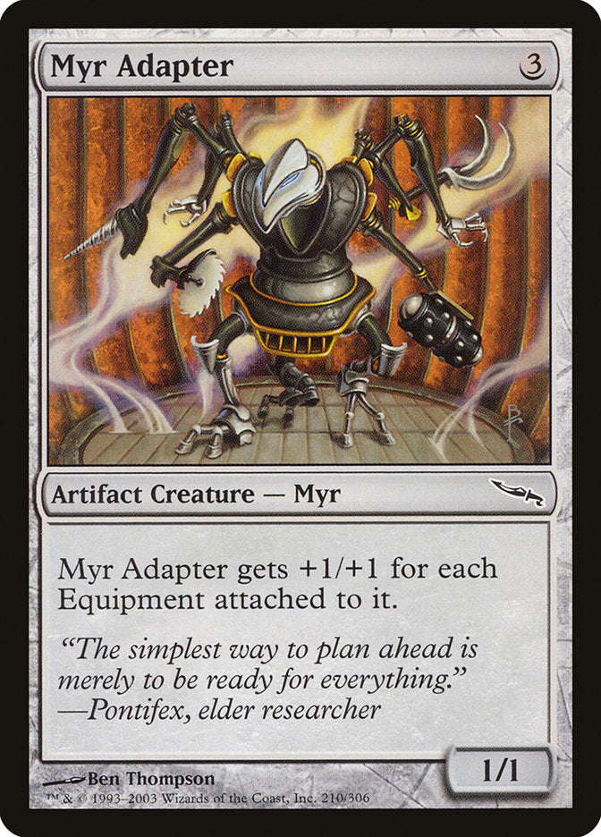 Myr Adapter [Mirrodin] | Game Haven TX