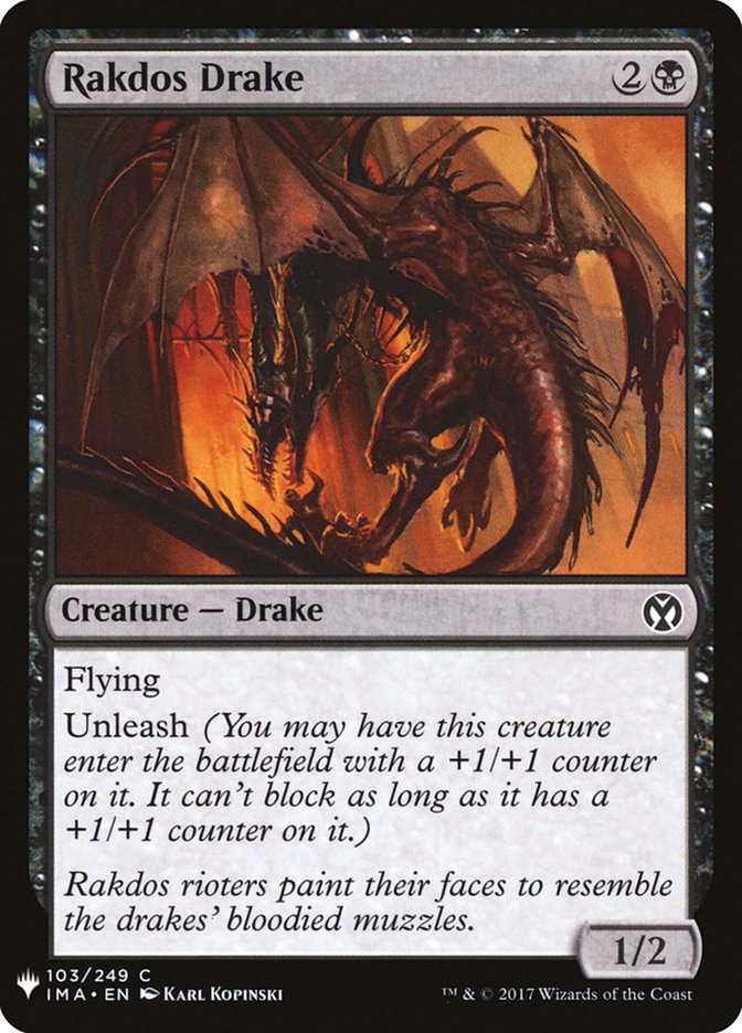 Rakdos Drake [Mystery Booster] | Game Haven TX