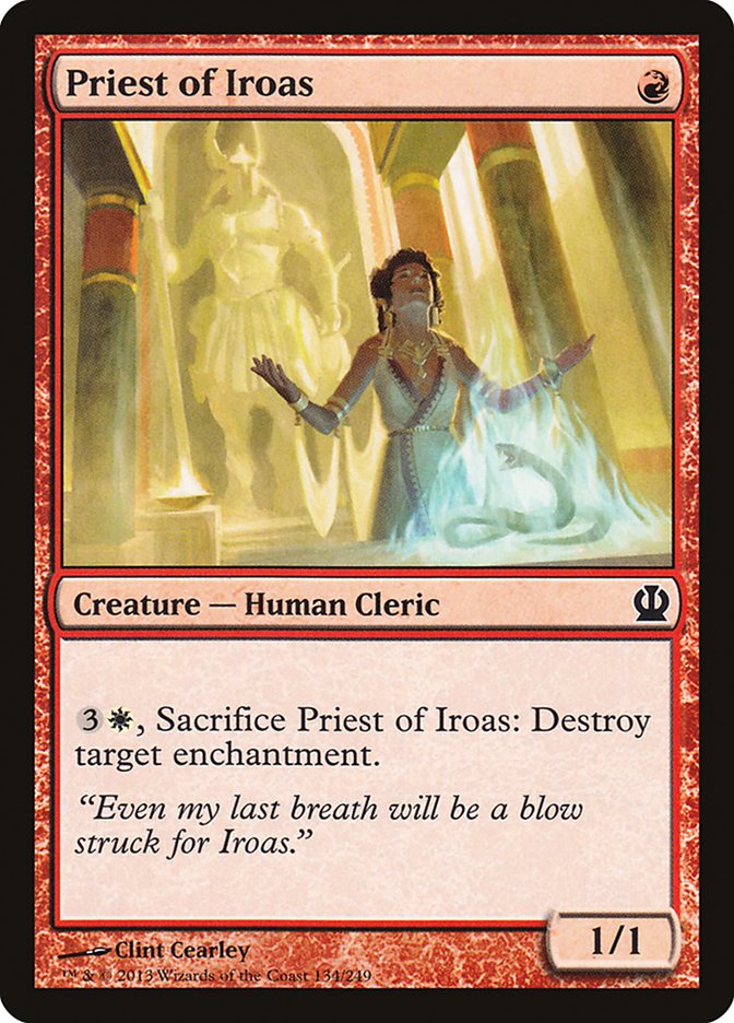 Priest of Iroas [Theros] | Game Haven TX