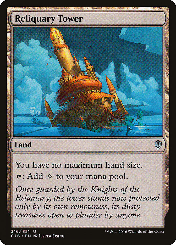 Reliquary Tower [Commander 2016] | Game Haven TX