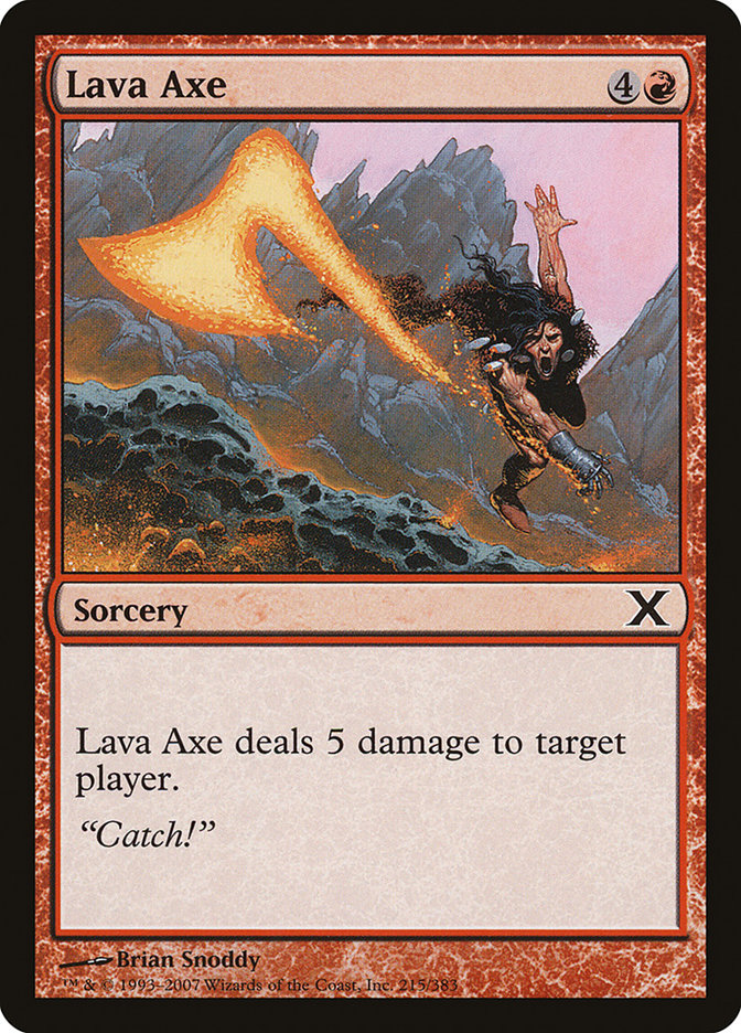 Lava Axe [Tenth Edition] | Game Haven TX