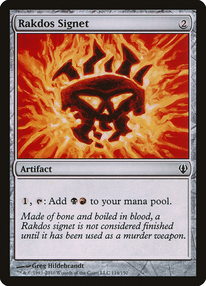 Rakdos Signet [Archenemy] | Game Haven TX