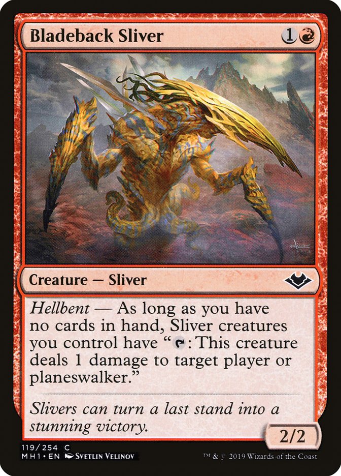 Bladeback Sliver [Modern Horizons] | Game Haven TX