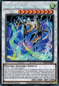 Virtual World Kyubi - Shenshen [PHRA-EN036] Secret Rare | Game Haven TX