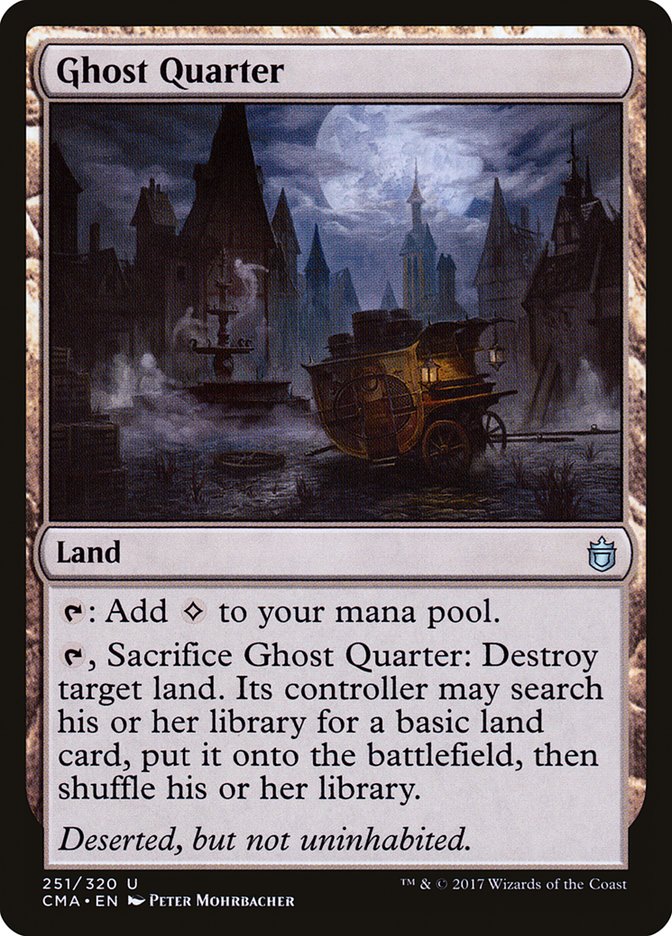 Ghost Quarter [Commander Anthology] | Game Haven TX