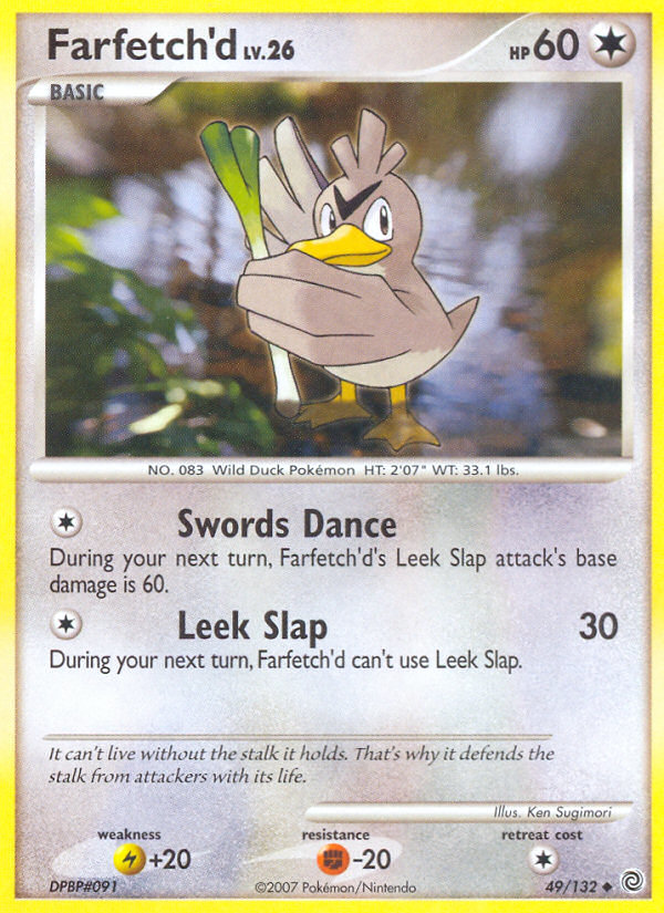Farfetch'd (49/132) [Diamond & Pearl: Secret Wonders] | Game Haven TX