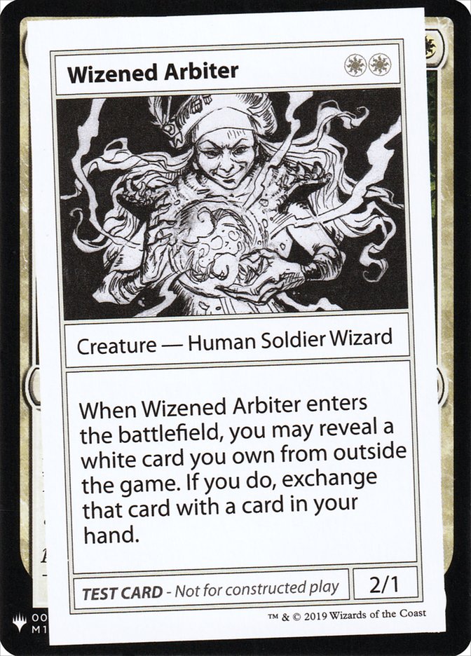 Wizened Arbiter [Mystery Booster Playtest Cards] | Game Haven TX
