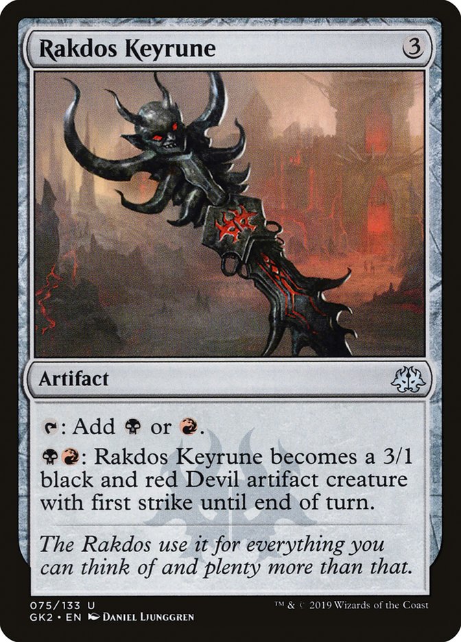 Rakdos Keyrune [RNA Guild Kit] | Game Haven TX
