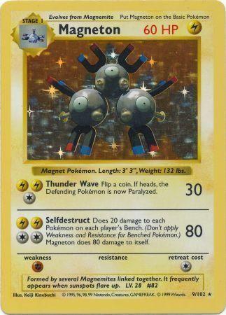 Magneton [Base Set (Shadowless)] | Game Haven TX