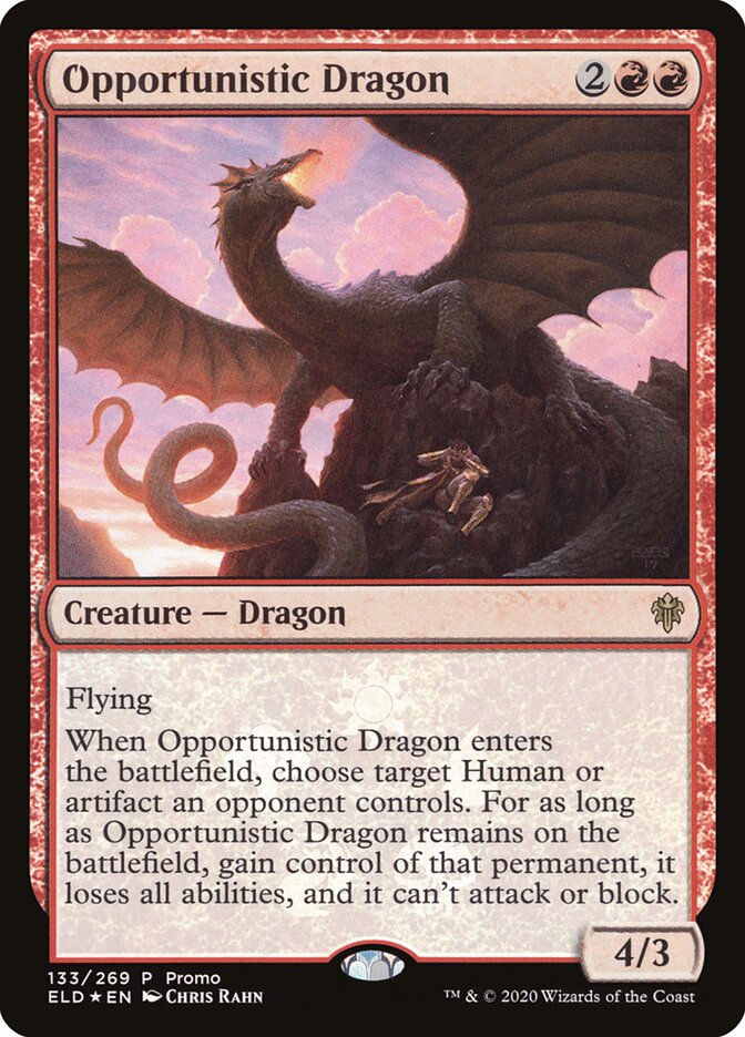 Opportunistic Dragon [Resale Promos] | Game Haven TX