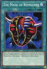 The Mask of Remnants [SBCB-EN119] Common | Game Haven TX