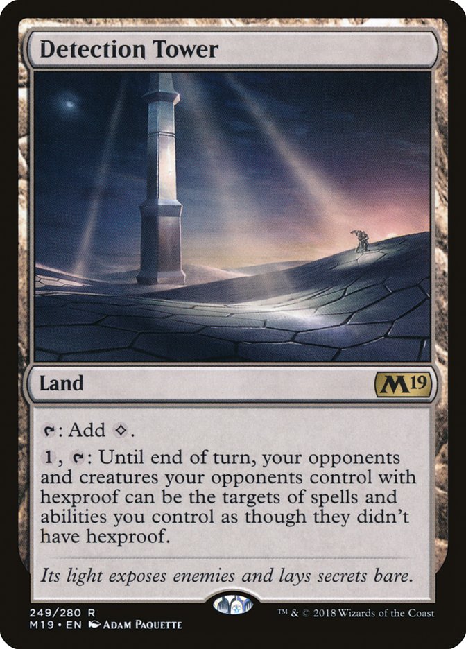 Detection Tower [Core Set 2019] | Game Haven TX