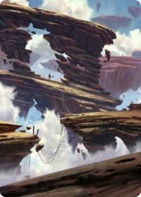 Boulderloft Pathway Art Card [Zendikar Rising Art Series] | Game Haven TX