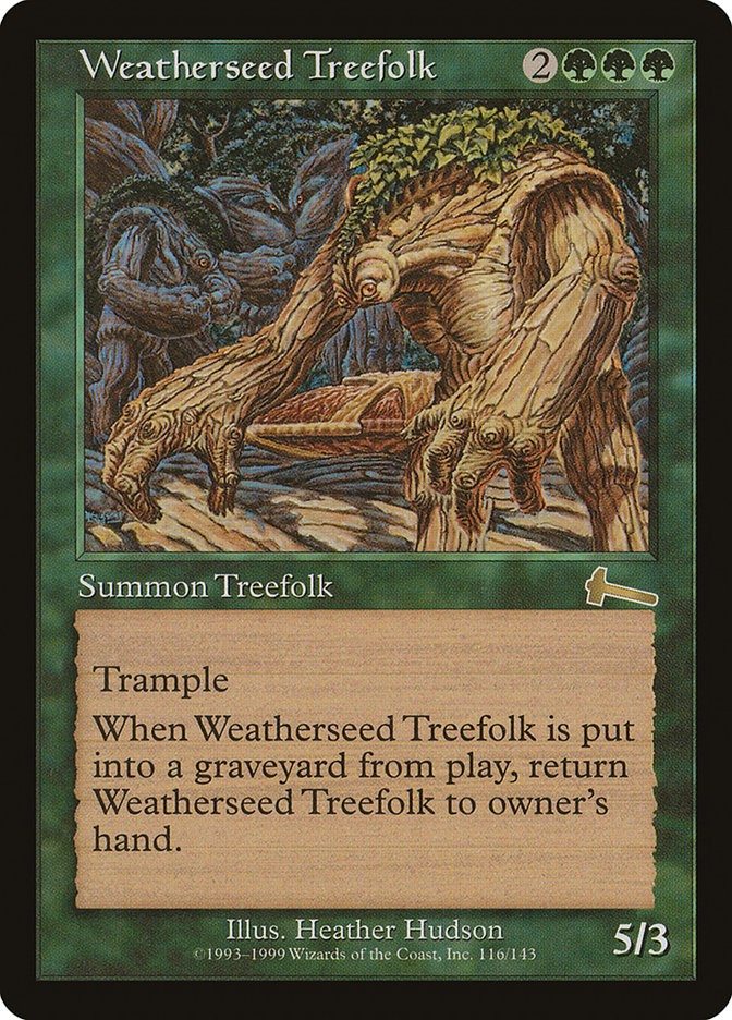 Weatherseed Treefolk [Urza's Legacy] | Game Haven TX