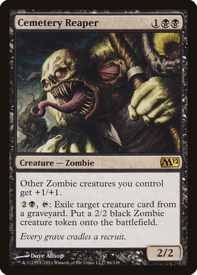 Cemetery Reaper [Magic 2012] | Game Haven TX