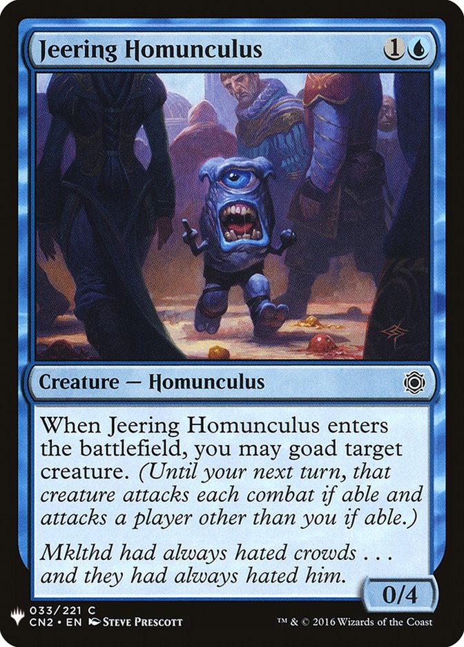 Jeering Homunculus [Mystery Booster] | Game Haven TX