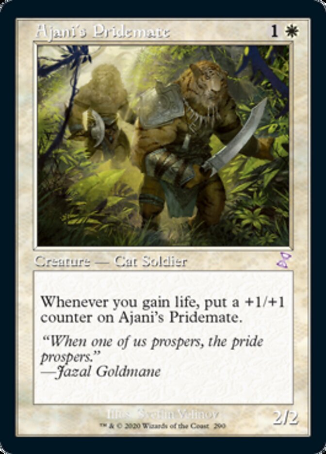 Ajani's Pridemate (Timeshifted) [Time Spiral Remastered] | Game Haven TX
