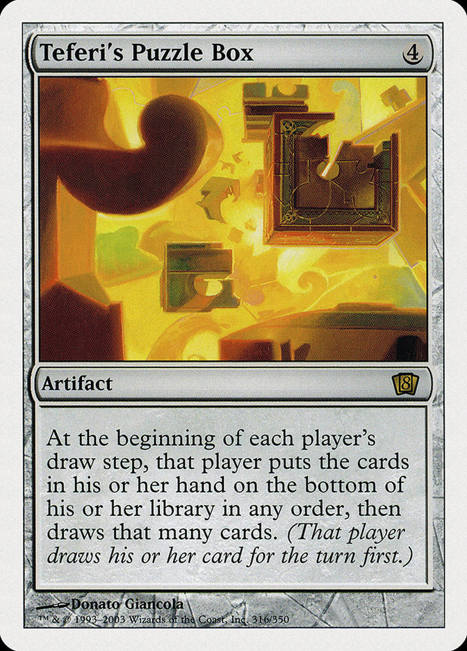 Teferi's Puzzle Box [Eighth Edition] | Game Haven TX