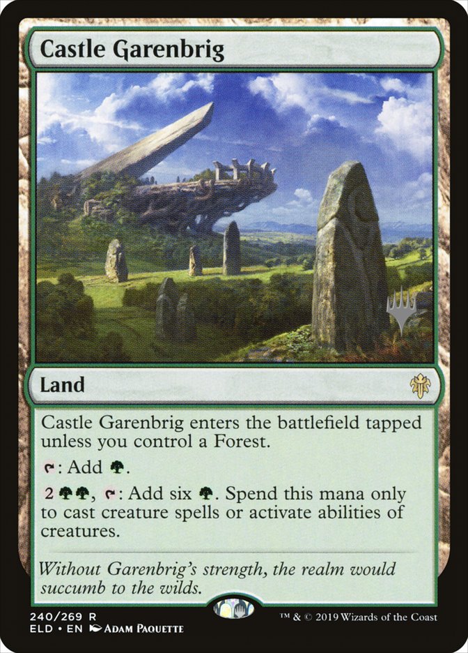 Castle Garenbrig (Promo Pack) [Throne of Eldraine Promos] | Game Haven TX
