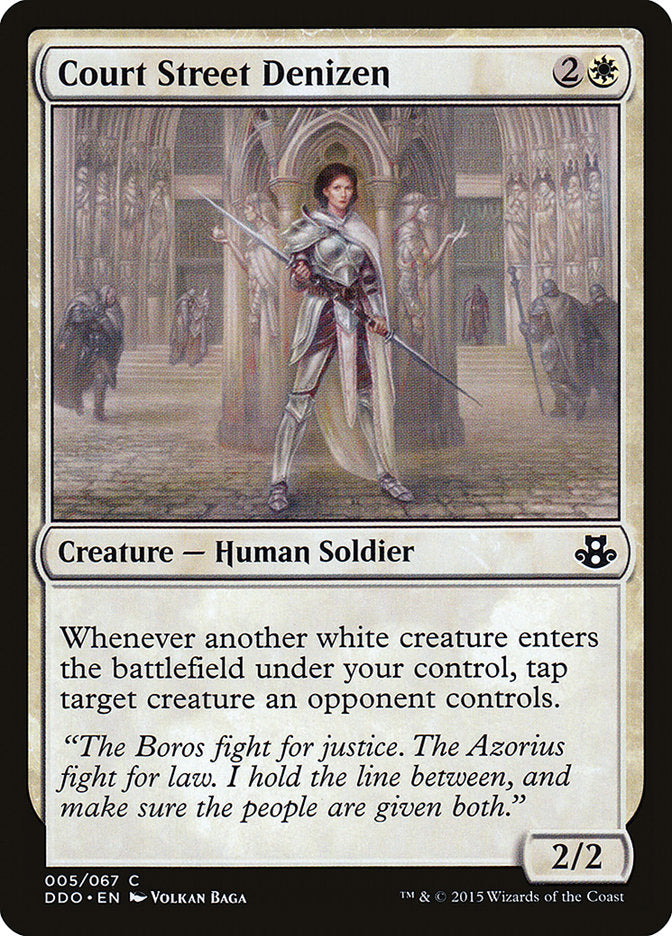 Court Street Denizen [Duel Decks: Elspeth vs. Kiora] | Game Haven TX