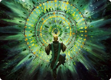 Verdant Mastery Art Card [Strixhaven: School of Mages Art Series] | Game Haven TX