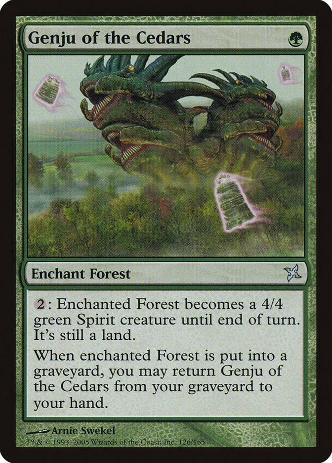 Genju of the Cedars [Betrayers of Kamigawa] | Game Haven TX