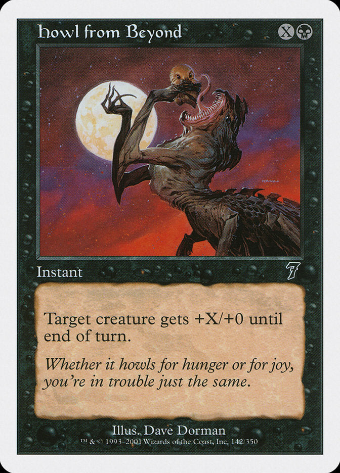 Howl from Beyond [Seventh Edition] | Game Haven TX