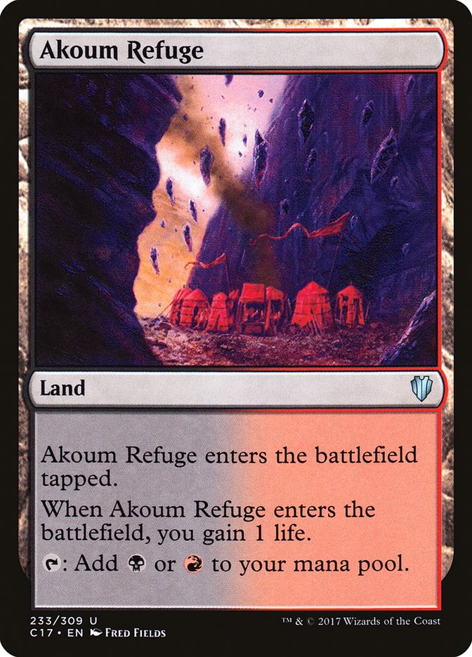 Akoum Refuge [Commander 2017] | Game Haven TX