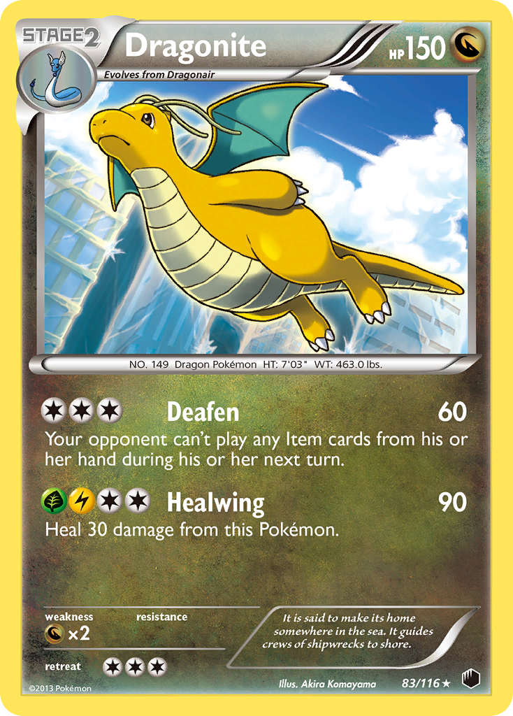 Dragonite (83/116) [Black & White: Plasma Freeze] | Game Haven TX