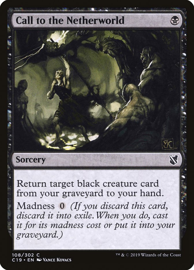 Call to the Netherworld [Commander 2019] | Game Haven TX