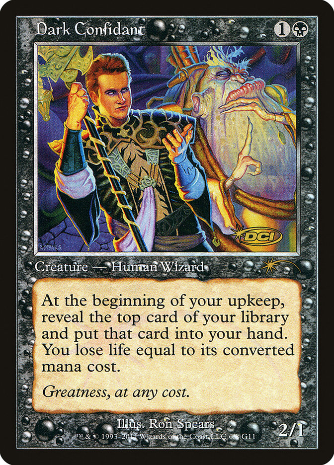 Dark Confidant [Judge Gift Cards 2011] | Game Haven TX