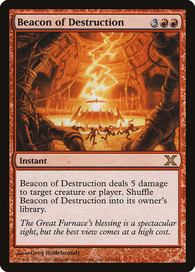 Beacon of Destruction [Tenth Edition] | Game Haven TX