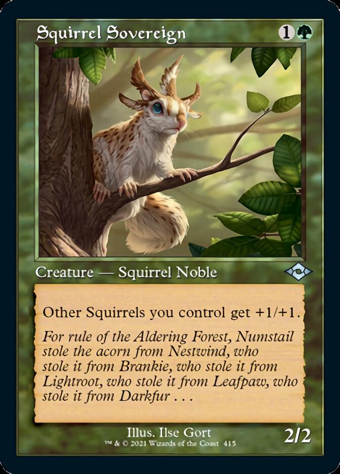 Squirrel Sovereign (Retro) [Modern Horizons 2] | Game Haven TX