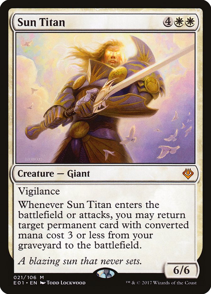 Sun Titan [Archenemy: Nicol Bolas] | Game Haven TX