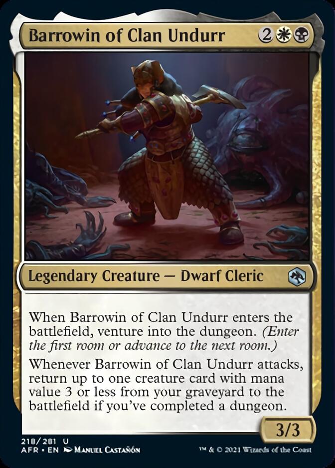 Barrowin of Clan Undurr [Dungeons & Dragons: Adventures in the Forgotten Realms] | Game Haven TX