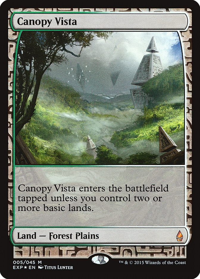 Canopy Vista [Zendikar Expeditions] | Game Haven TX