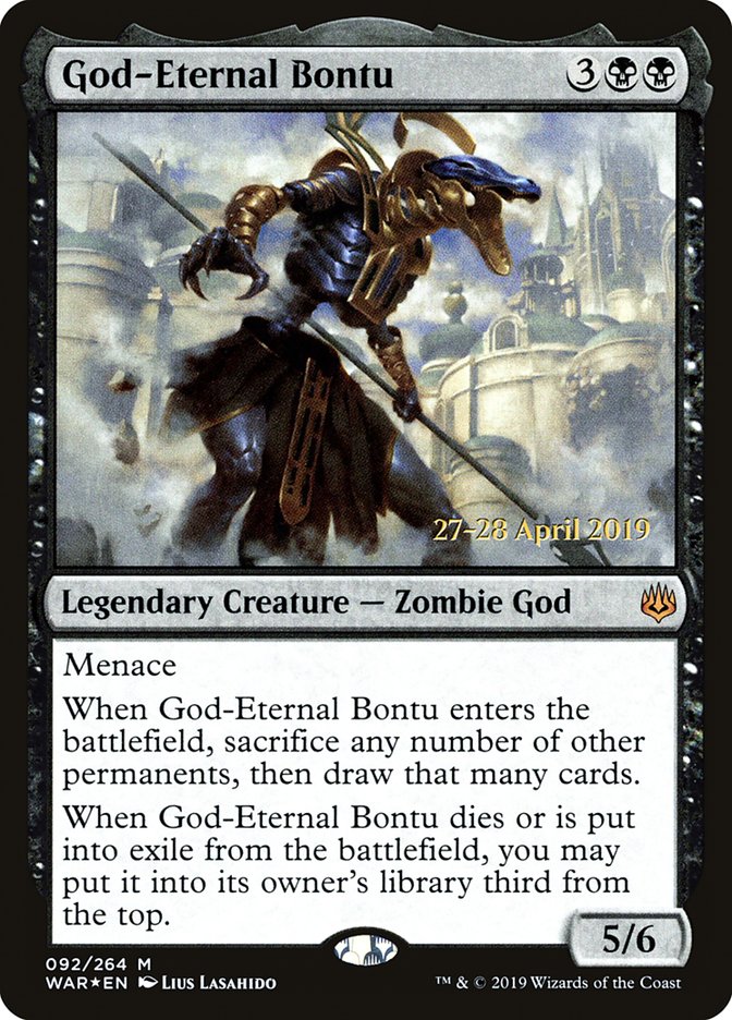 God-Eternal Bontu [War of the Spark Promos] | Game Haven TX