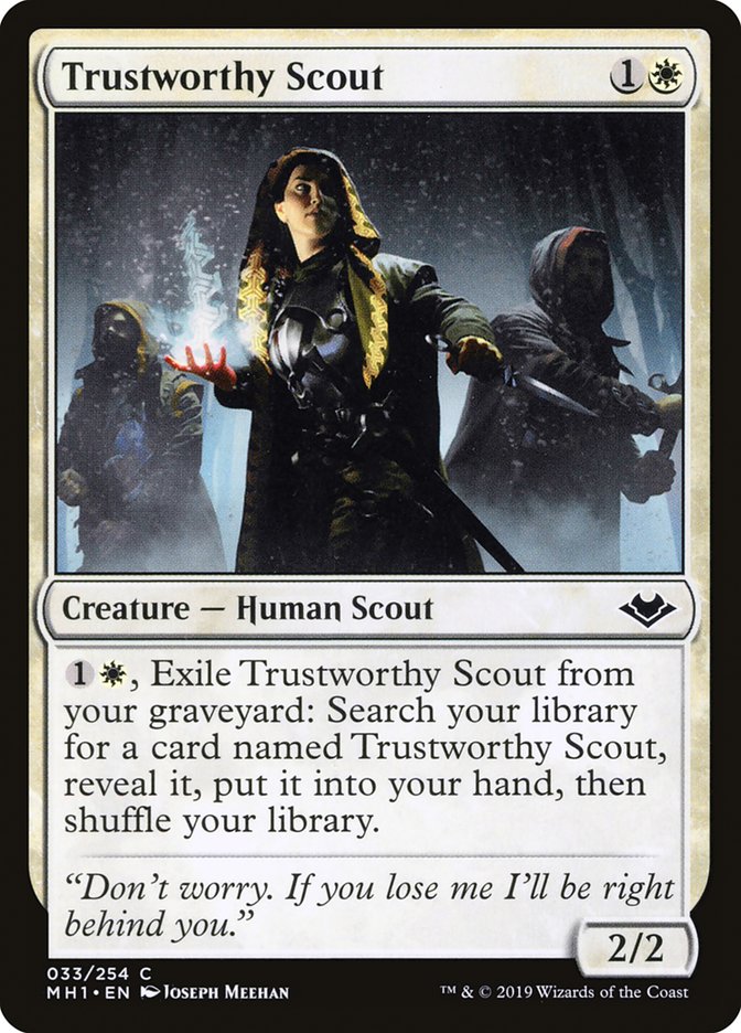 Trustworthy Scout [Modern Horizons] | Game Haven TX