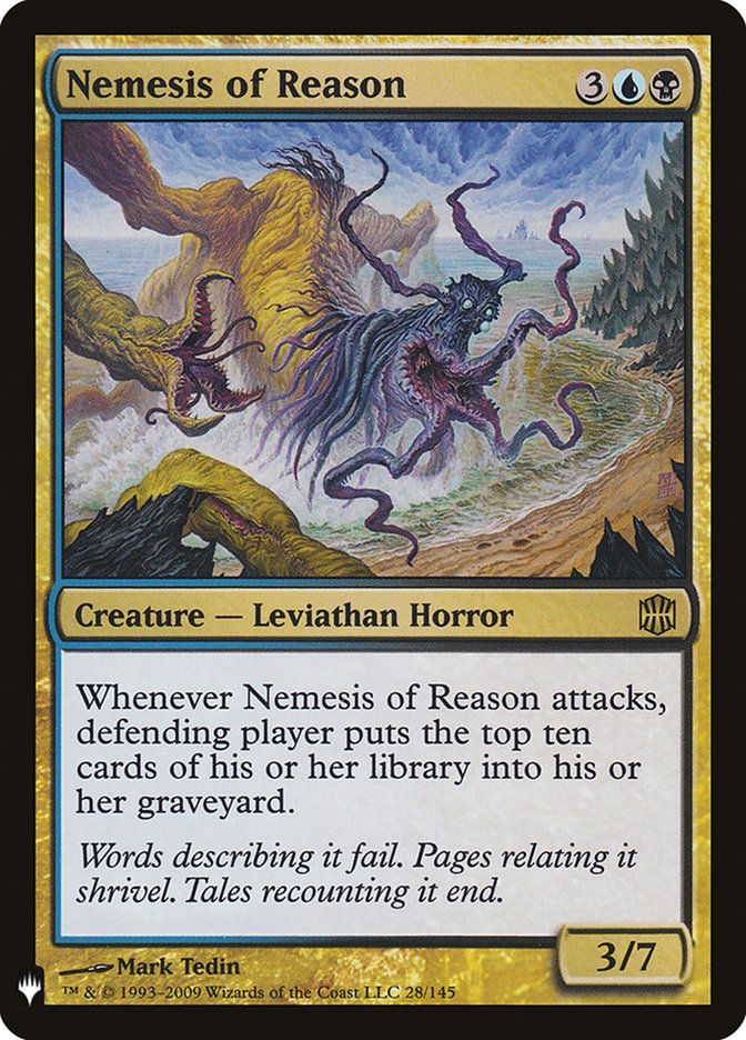 Nemesis of Reason [Mystery Booster] | Game Haven TX