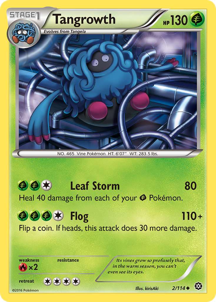Tangrowth (2/114) [XY: Steam Siege] | Game Haven TX