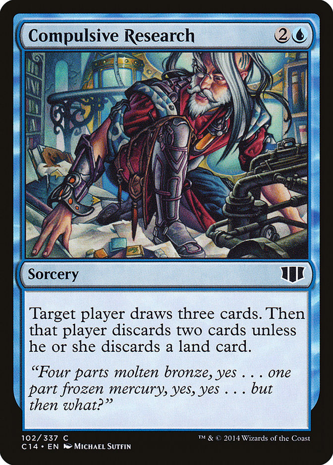 Compulsive Research [Commander 2014] | Game Haven TX