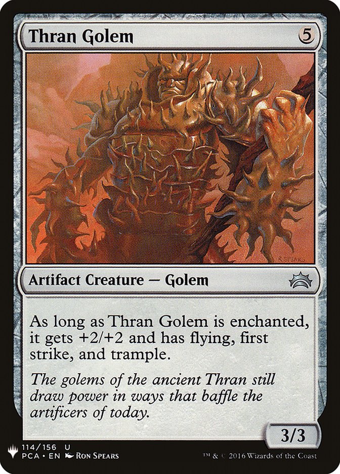 Thran Golem [Mystery Booster] | Game Haven TX