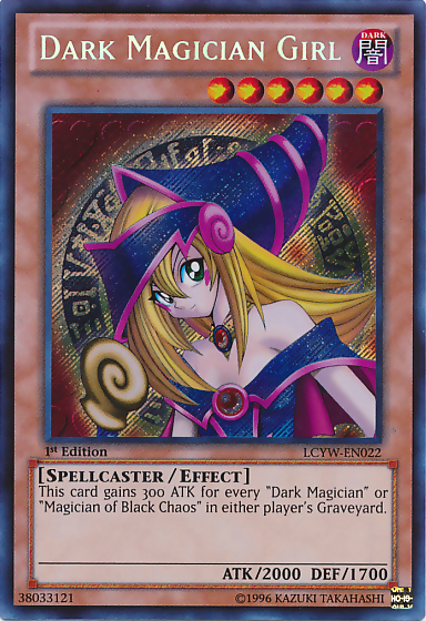 Dark Magician Girl [LCYW-EN022] Secret Rare | Game Haven TX