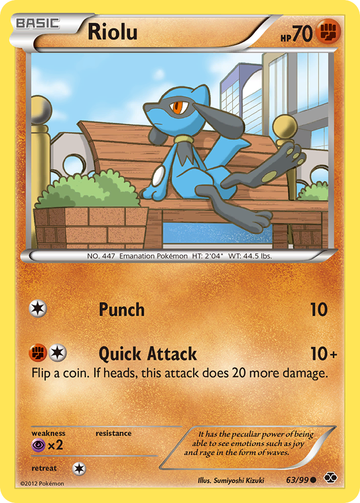Riolu (63/99) [Black & White: Next Destinies] | Game Haven TX