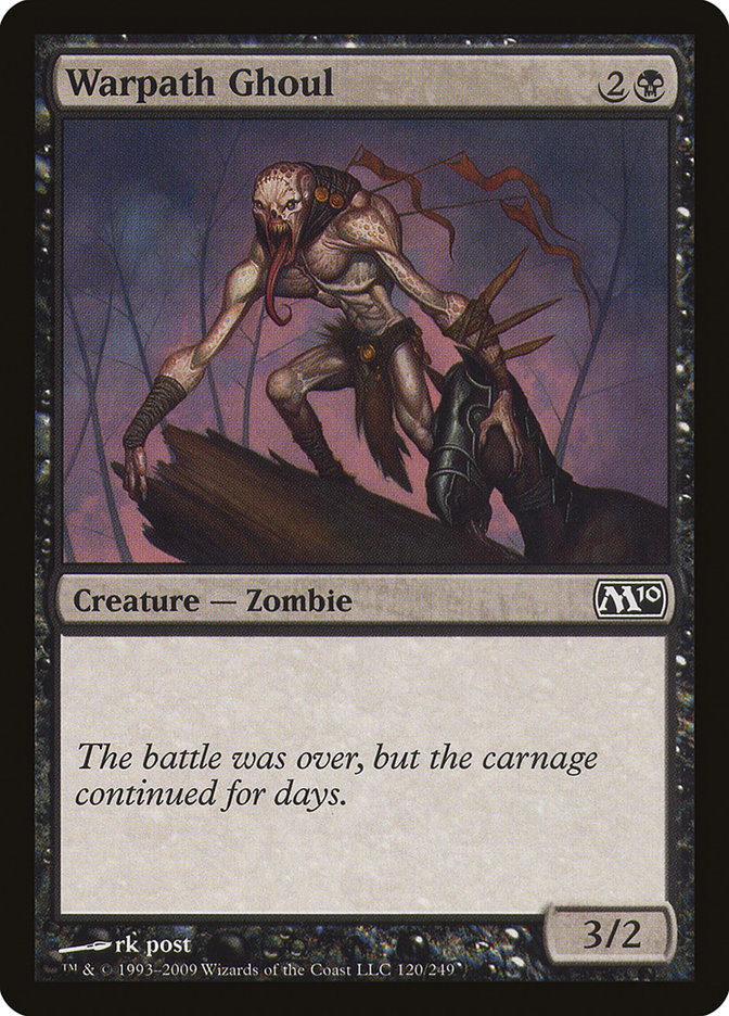 Warpath Ghoul [Magic 2010] | Game Haven TX